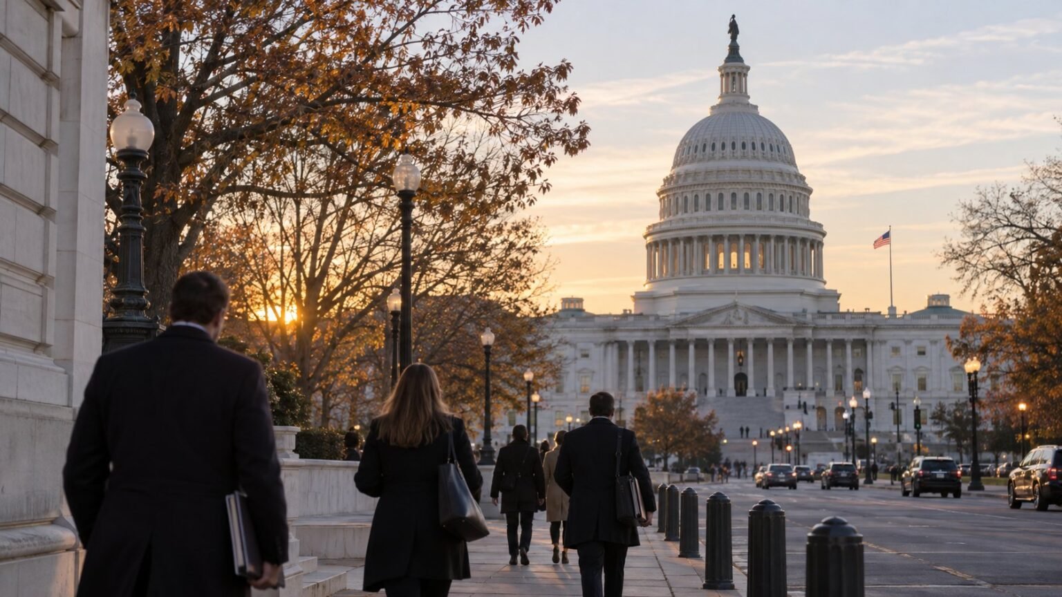 Capitolio de Estados Unidos en Washington D. C., sede del Congreso, en el contexto del debate sobre el déficit fiscal estadounidense.