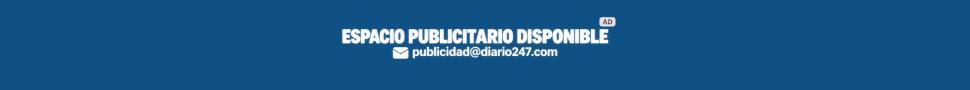 Espacio publicitario disponible en Diario 247